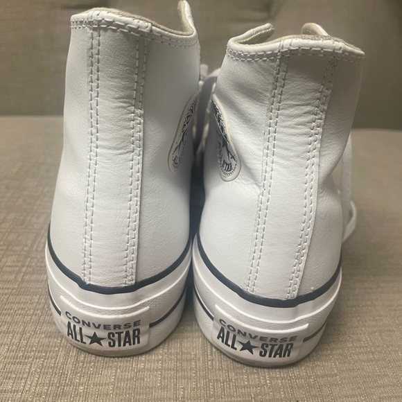 COPY - COPY - Platform Leather Converse - Picture 6 of 9